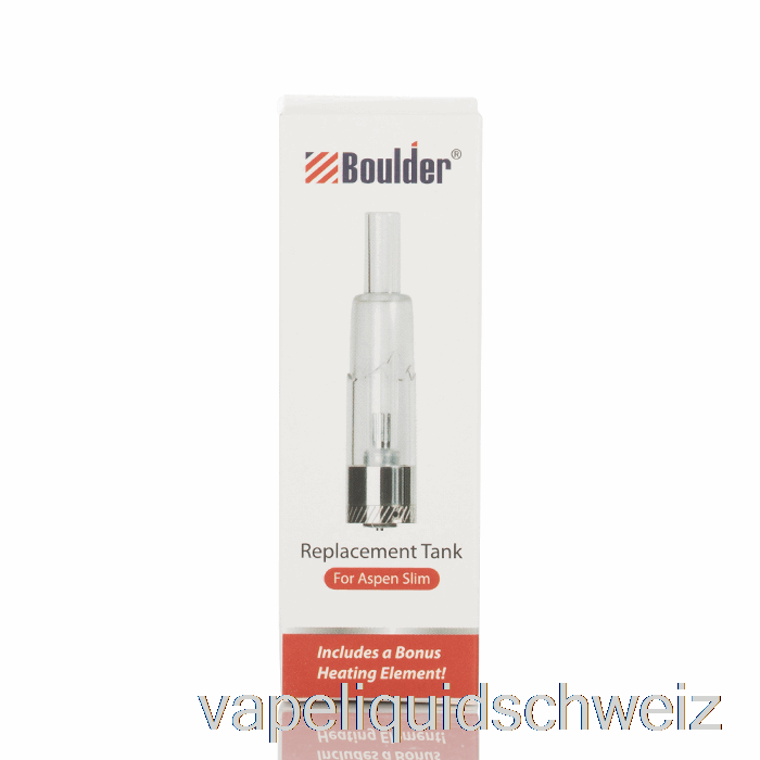 Boulder Aspen Slim Ersatztank Vape Ohne Nikotin